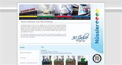 Desktop Screenshot of nuessler.com