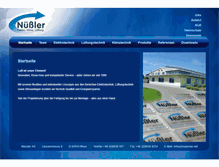 Tablet Screenshot of nuessler.net